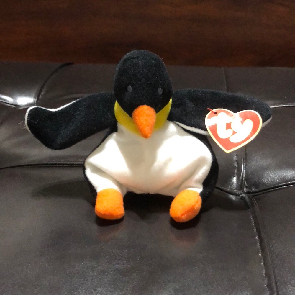 Waddle the teenie beanie baby